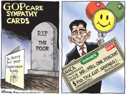 GOPCARE SYMPATHY CARDS by Kevin Siers