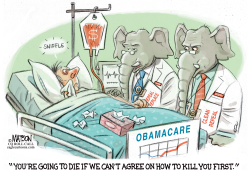 REPUBLICANS HAVE FATAL PROGNOSIS FOR OBAMACARE- by RJ Matson