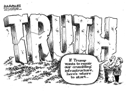 TRUMP AND THE TRUTH by Jimmy Margulies
