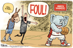 MARCH MADNESS by Rick McKee