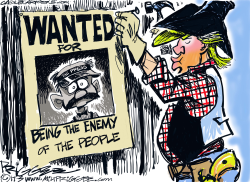 THE ENEMY by Milt Priggee