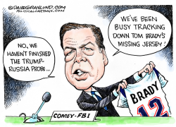 COMEY ON TRUMP AND RUSSIA PROBE  by Dave Granlund