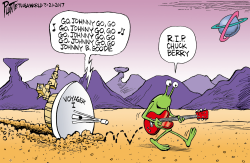 RIP CHUCK BERRY by Bruce Plante