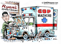 RYAN AND GOP HEALTHCARE  by Dave Granlund