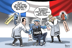 FRENCH POLL CAMPAIGN by Paresh Nath