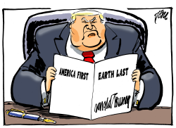 TRUMP AND CLIMATE CHANGE by Tom Janssen
