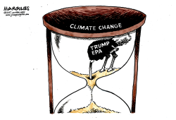 TRUMP AND CLIMATE CHANGE COLOR by Jimmy Margulies