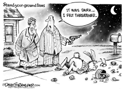 STAND YOUR GROUND by Dave Granlund