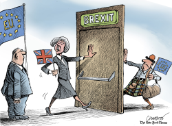 BREXIT GETS REAL by Patrick Chappatte