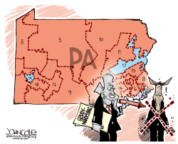 LOCAL PA GERRYMANDERED by John Cole