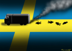 TERROR ATTACK IN STOCKHOLM by Marian Kamensky