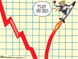 RED LINES by Kevin Siers