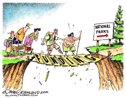 National Parks funding  by Dave Granlund