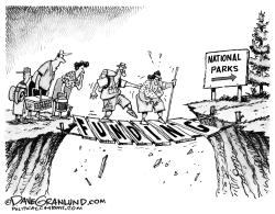 National Parks funding by Dave Granlund