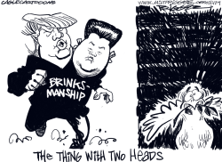 TRUMP AND FRIEND by Milt Priggee