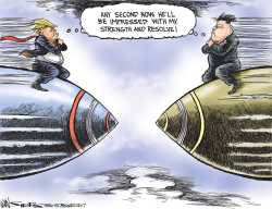 MEN AND THEIR MISSILES by Kevin Siers
