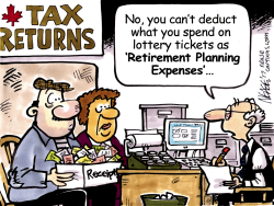 TAX DEDUCTION by Steve Nease