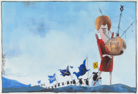 SCOTTISH INDEPENDENCE UK BREXIT ELECTION MARCH by Iain Green
