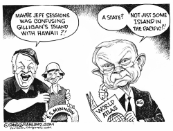 JEFF SESSIONS AND HAWAII by Dave Granlund