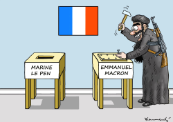 VOTE IN FRANCE by Marian Kamensky