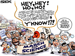 MARCH FOR SCIENCE by Steve Sack