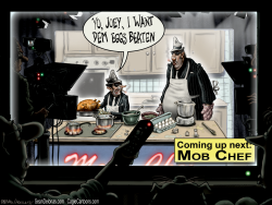MOB CHEF TELEVISION LIFESTYLE MAFIA by Sean Delonas
