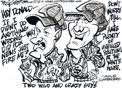 O'REILLY AND WING-MAN by Milt Priggee
