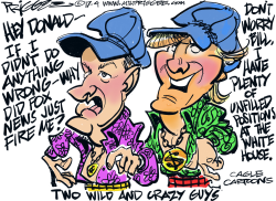 O'REILLY AND WING-MAN by Milt Priggee