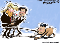 NORTH KOREA 2 by Milt Priggee