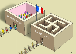 STRONG VOTE IN FRANCE by Marian Kamensky