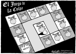 EL JUEGO DE LA CULPA by Bob Englehart