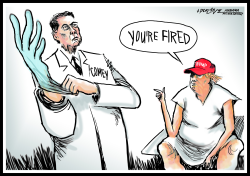 TRUMP FIRES COMEY by J.D. Crowe