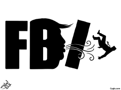 FBI DIRECTOR J COMEY FIRED BY TRUMP by Osama Hajjaj