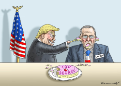 Lavrov by Trump by Marian Kamensky