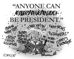 GROW UP TO BE PRESIDENT BW by John Cole