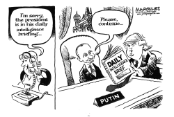 TRUMP REVEALS CLASSIFIED SECRETS TO RUSSIA by Jimmy Margulies