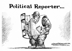 ASSAULTS ON REPORTERS by Dave Granlund