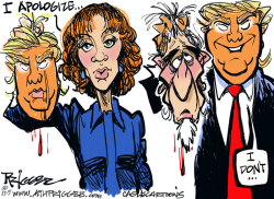 KATHY GRIFFIN by Milt Priggee