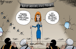 KATHY GRIFFINS ISIS TOUR by Bruce Plante