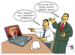 CHINA GREAT AGAIN by Arend Van Dam