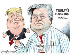BANNON AND TRUMP  by Dave Granlund