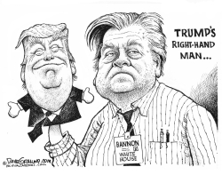 BANNON AND TRUMP by Dave Granlund