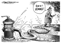 US intel leaks by Dave Granlund