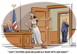 UNOBSTRUCTED LADY JUSTICE by R.J. Matson