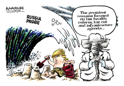 RUSSIA PROBE AND TRUMP AGENDA  by Jimmy Margulies