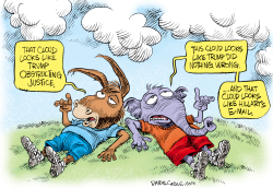 COMEY CLOUDS by Daryl Cagle