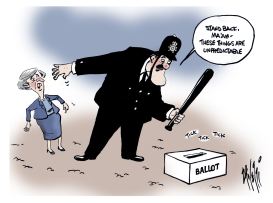 UNPREDICTABLE BRITISH ELECTION by Paul Zanetti