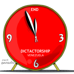 VENEZUELAN DICTATORSHIP IS ENDING by Arcadio Esquivel