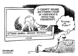 SESSIONS' TESTIMONY by Jimmy Margulies