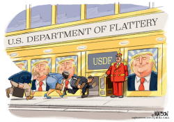 US DEPARTMENT OF FLATTERY by R.J. Matson